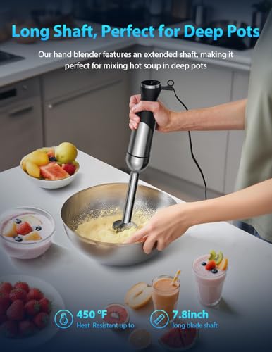 2025 New 1000W Immersion Blender Handheld