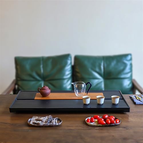 Tea Set Ebony Inkstone Tea Tray Tea Table Home Natural Black Gold Stone Tea Tray Chinese Tea Set