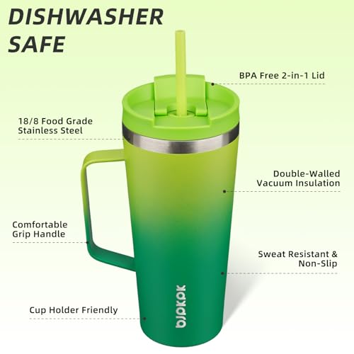22oz Insulated Tumbler with Handle