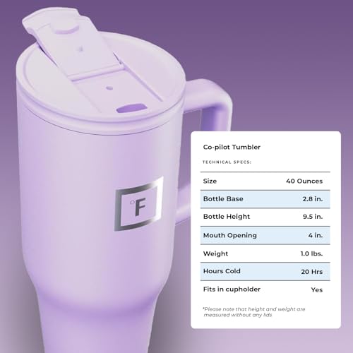 40 oz Co Pilot Insulated Travel Mug