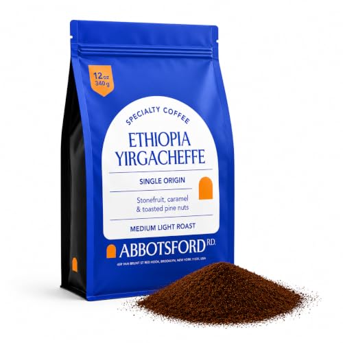 Ethiopia Yirgacheffe Ground Coffee (12 Ounce)