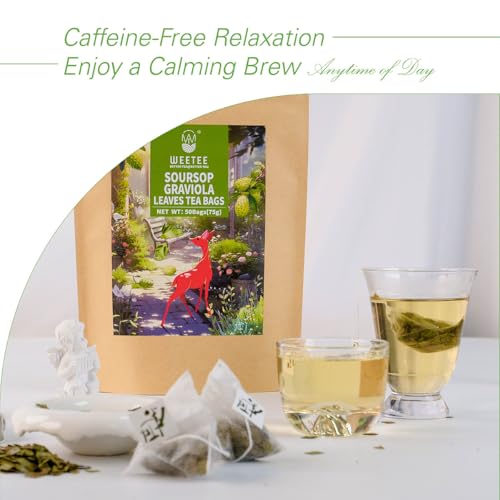Soursop Leaves Tea Bags 50 Count