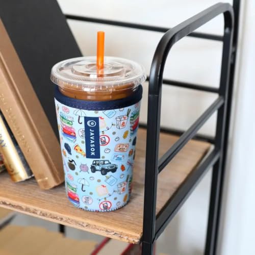 JavaSok Iced Coffee & Cold Soda Insulated Neoprene Cup Sleeve