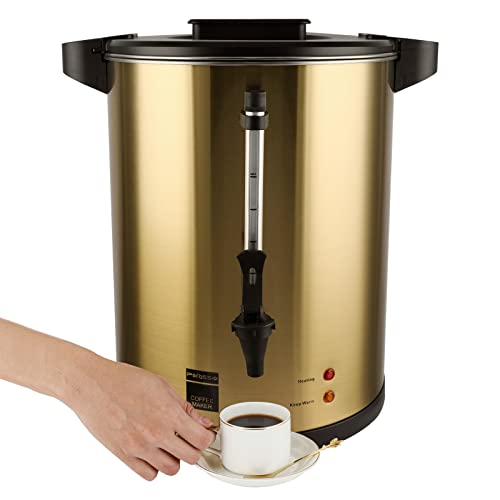 100 Cup Coffee Urn Stainless Steel Large Electric Coffee Maker (100 Count)