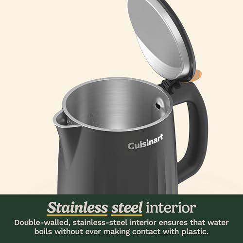 Soho 1 Liter Double Wall Electric Hot Water Kettle