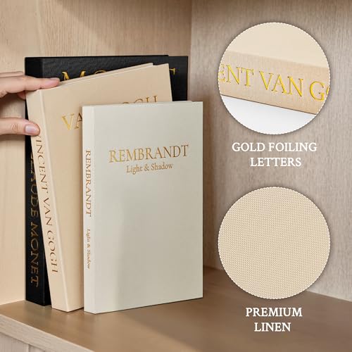 Aesthetic Decorative Books (3 Count)