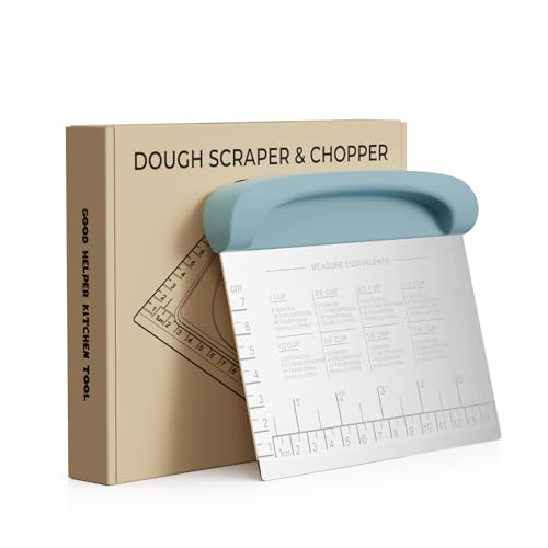 Bench Scraper Dough Scraper Bowl Pastry Scraper for Bread Cake Pizza