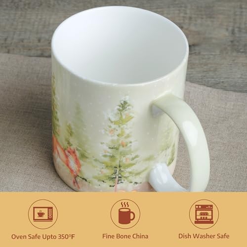 Coffee Mug with Handles Tea Cups