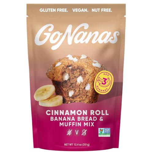 Cinnamon Roll Banana Bread & Muffin Mix (12.4 Ounce)