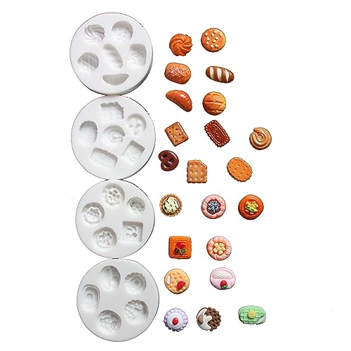 Lovely Small Items Silicone Fondant Molds Set For Cake Topper