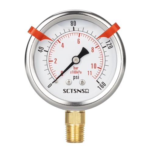 0 to 160 Psi Pressure Gauge