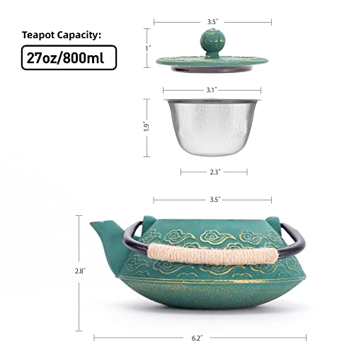 Cast Iron Teapot