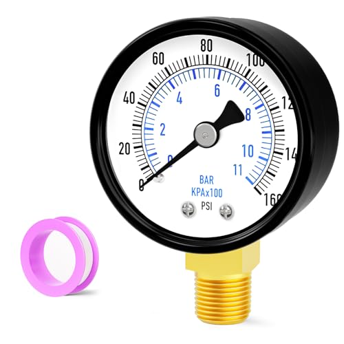 0 160PSI Well Pump Pressure Gauge 1