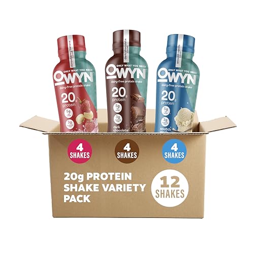 20g Protein Shake Variety Pack (144 Fl Oz)