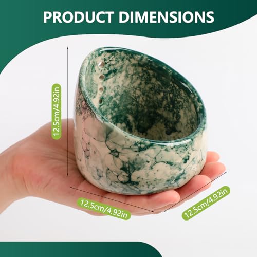Pottery Herb Stripper Bowl