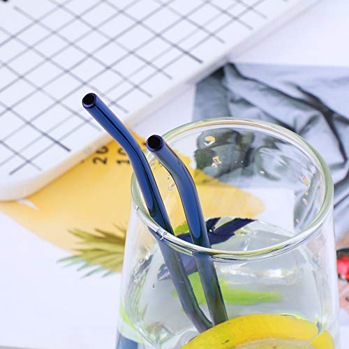 Straw Spoon 8PCS 8.5inch 18 (8 Count)