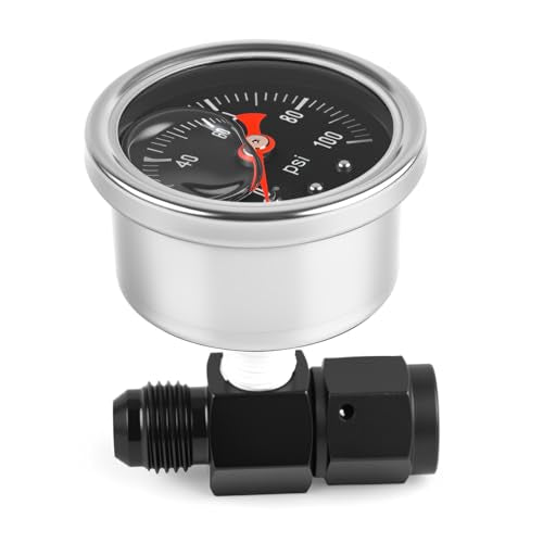 Universal 0 100psi Fuel Pressure Gauge 1