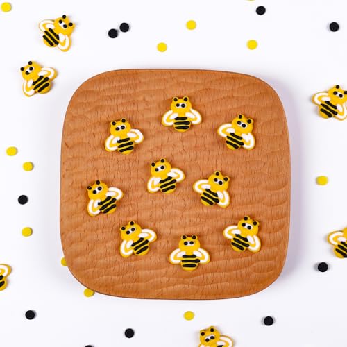 Edible Bees Cake Decorations (16 Count)