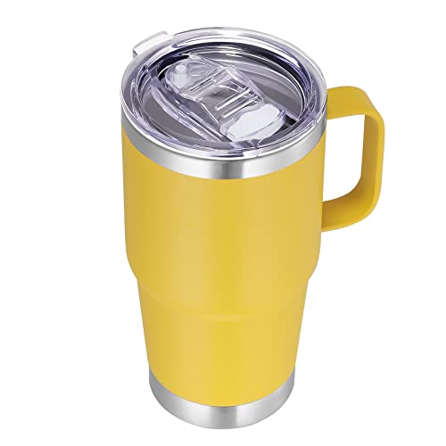 20 oz Tumbler with Handle Insulated Travel Coffee Mug