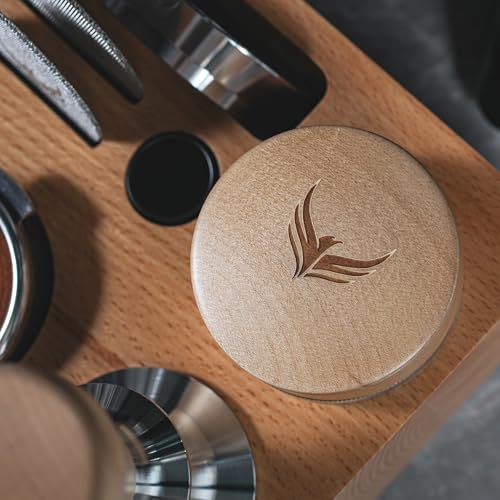 54mm Espresso Distributor for Breville Portafilters Maple