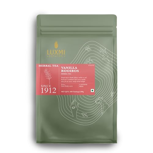 Estates Rooibos Vanilla Organic Rooibos Tea (50 Count)