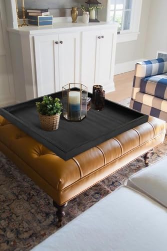 Square Ottoman Table Tray 24"
