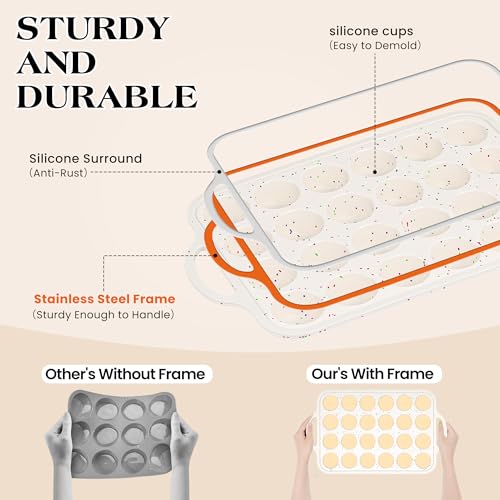 3 Pcs Silicone Baking Pan Set