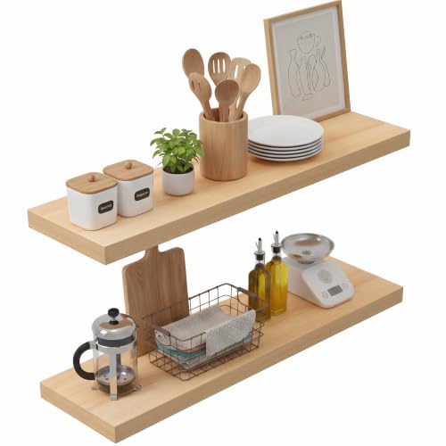 Floating Wall Shelves (2 Count)