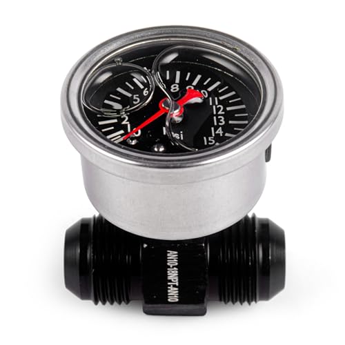 Universal 0 15psi Fuel Pressure Gauge 1