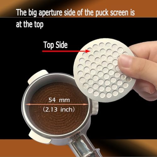 2pcs 53.3mm Espresso Puck Screen (2 Count)