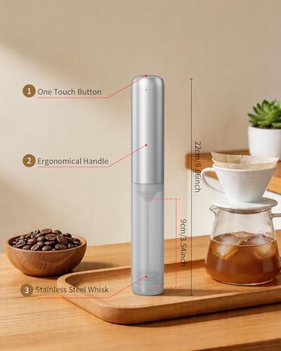 Rechargeable Milk Frother Handheld