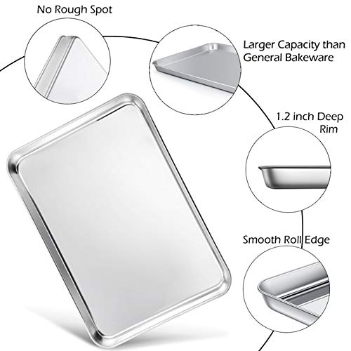 16 + 12.5 + 10.4 + 9 Inch Baking Sheet & Rack
