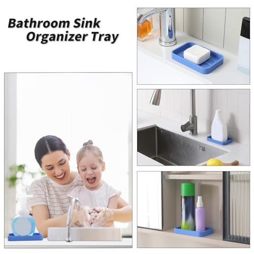 Silicone Kitchen Sink Organizer Tray for Multiple Usage