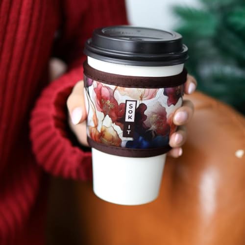 HotSok Coffee & Tea Reusable Insulated Neoprene Cup Sleeve