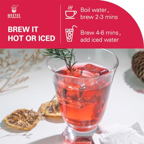 Hibiscus Tea Bags 100ct (100 Count)