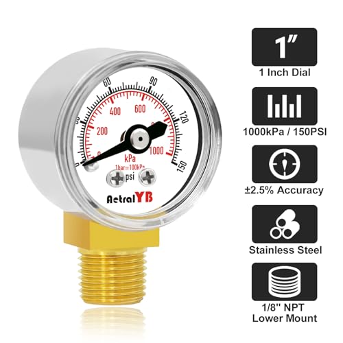 1 Inch Mini Pressure Gauge