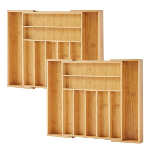 Bamboo Drawer Organizer