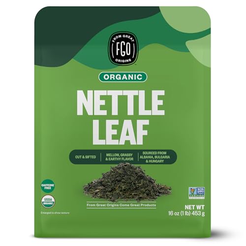 Organic Nettle Leaf Loose Tea (16 Ounce)