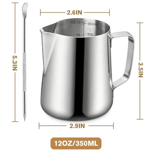 Milk Frothing Pitcher