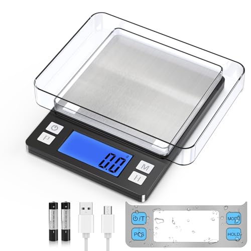 Upgraded Small Food Scale with 0.1 g