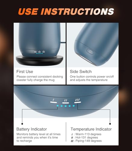 Self Heating Coffee Mug T2