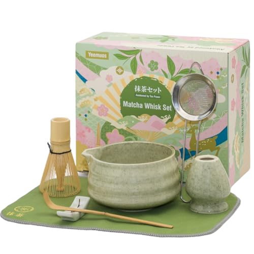 Yeemous 7 Pcs Matcha Whisk Set (7 Count)