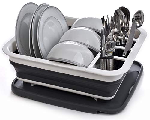 Pop Up Collapsible Dish Drying Rack