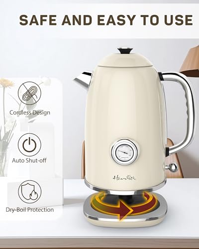 61oz Electric Kettle with Thermometer