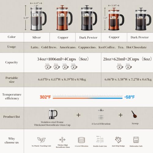 French Press Coffee Maker