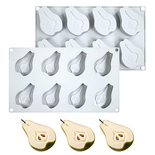 Pear Shape Silicone Mold 3D Cake Moulds Mousse For Ice Creams Chocolate Pastry Bakeware Dessert Art Pan Cake Mold