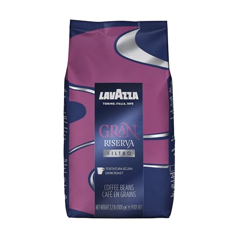 Gran Riserva Filtro Whole Bean Coffee Dark Roast 2.2LB Bag (35.27 Ounce)