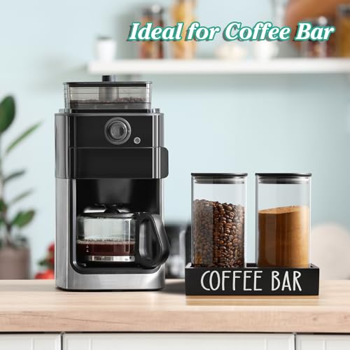Glass Coffee Canister for Ground Coffee