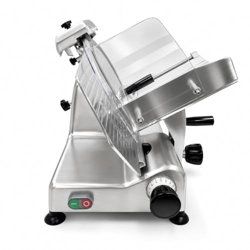 MS 12SL Commercial 420W Electric Meat Slicer 12" Frozen Slicer