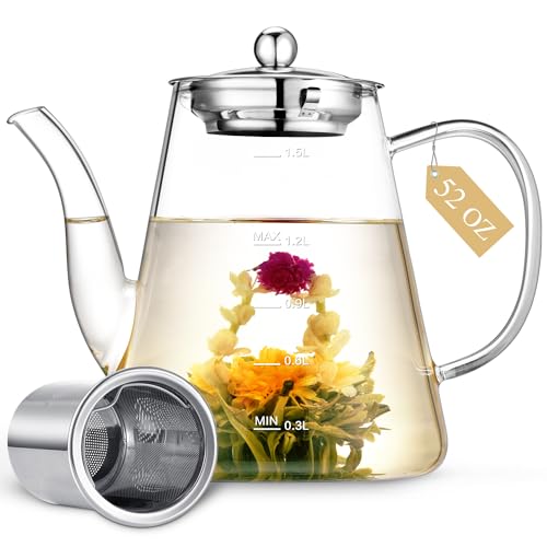 1500ml Glass Teapot